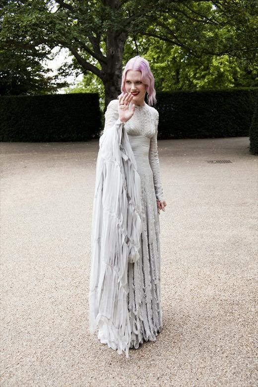 Katie Shillingford wedding dress gareth Pugh