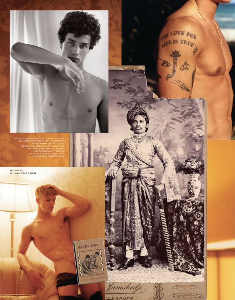 My Neighbours from Bungalow 10 by Bruce Weber in Vman issue 22