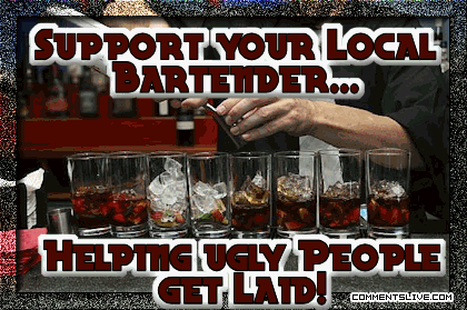 Support Local Bartender Pictures