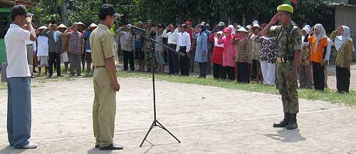 Suasana upacara