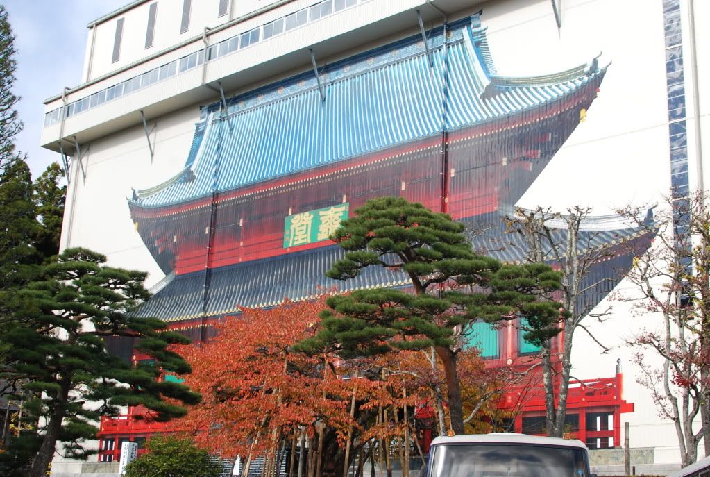 輪王寺は工事中