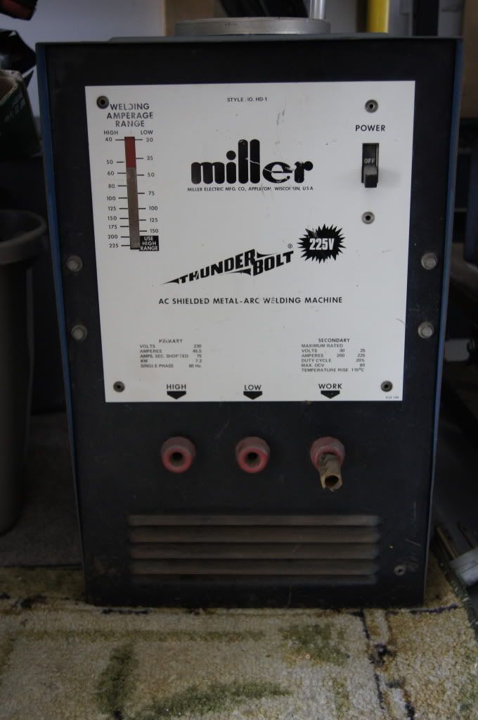 Help! Miller Thunderbolt AC 225v HD-6