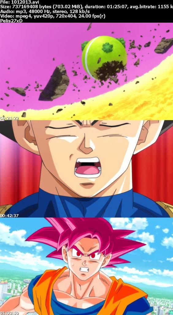 Capturas - Dragon Ball Z: La batalla de los dioses