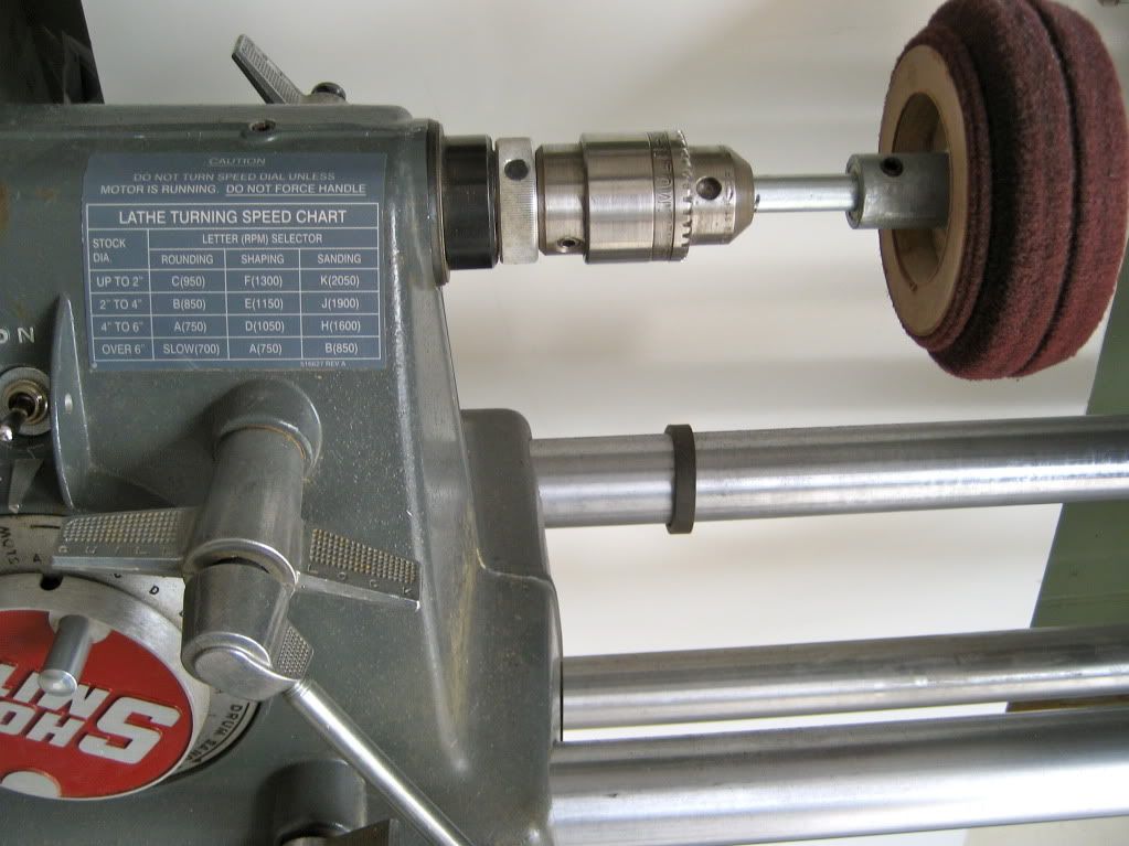 Burnishing Wheel On The Shopsmith Mark V Photo by AZFlyer Photobucket