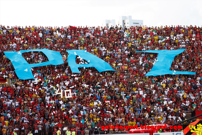 Mensagem de PAZ na torcida do Sport, Campeonato Pernambucano 2012 - Sport x NÃ¡utico