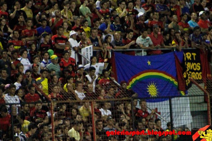 Bandeira de Pernambuco na torcida do Sport, Sport x Flamengo 2012