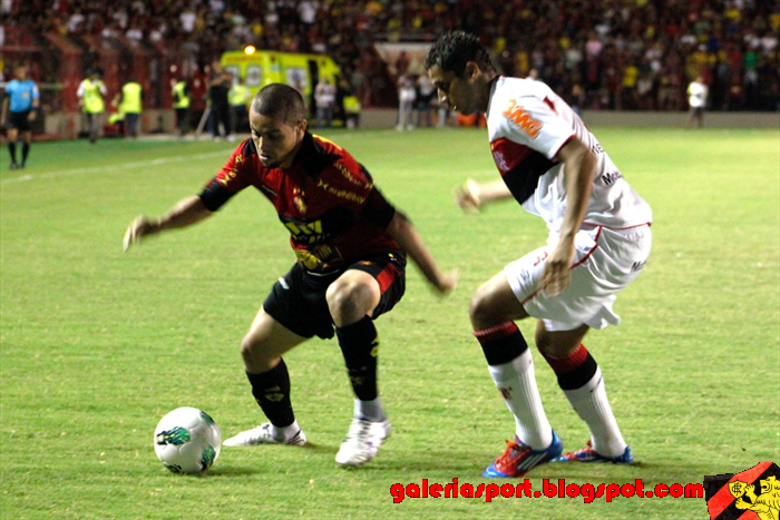 Felipe Azevedo em estr&eacute;ia contra o Flamengo, Sport x Flamengo 2012