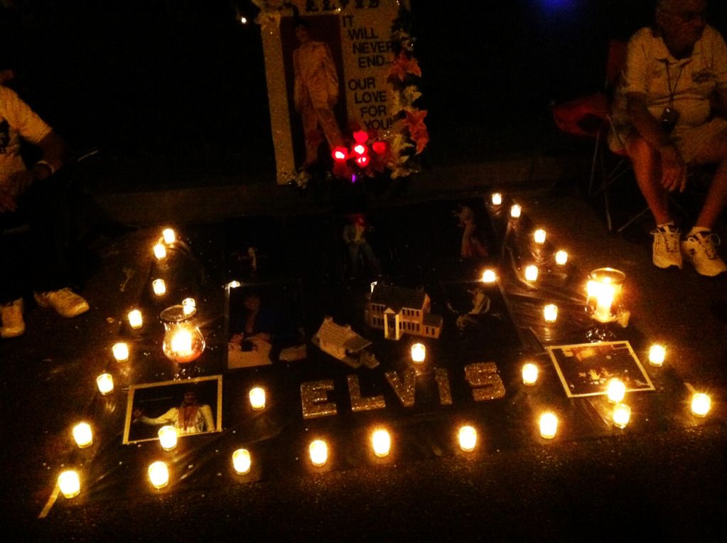 Elvis Presley Candlelight Vigil