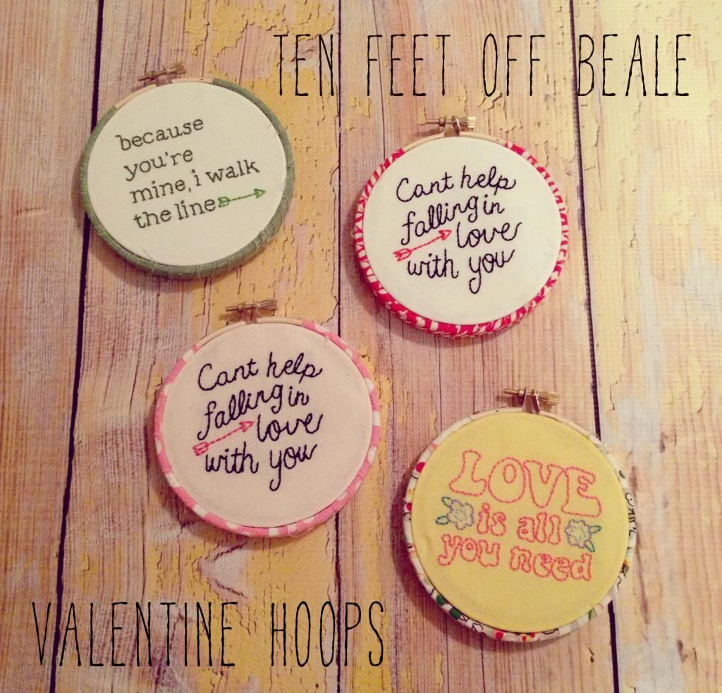 Ten Feet Off Beale Handmade Embroidery Hoops