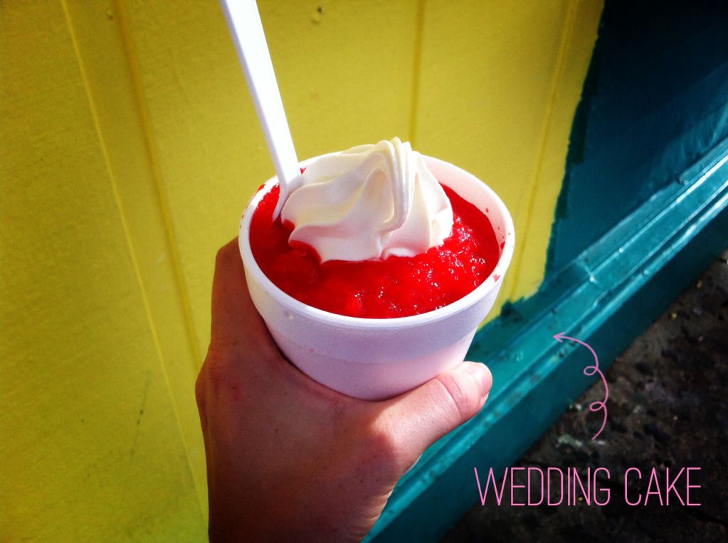 Wedding Cake Jerry's Sno Cones - Ten Feet Off Beale