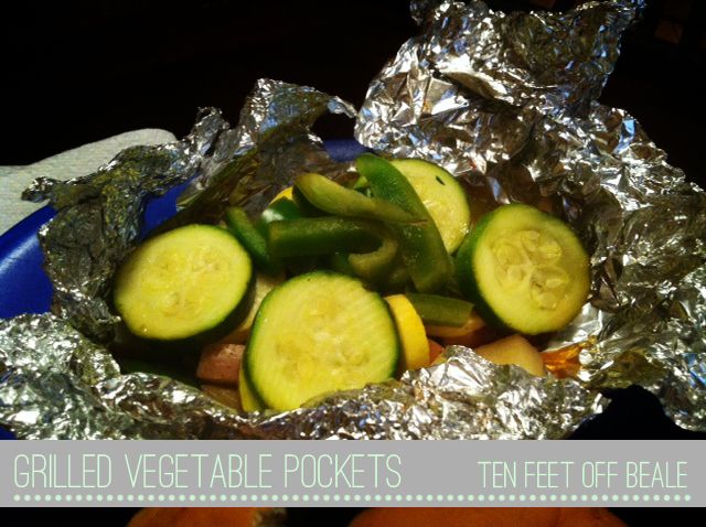 Grilled Vegetable Pockets