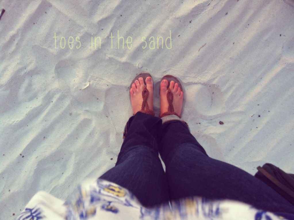 Ten Feet Off Beale - Toes in the Sand