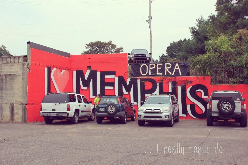 Ten Feet Off Beale - I Love Memphis Wall