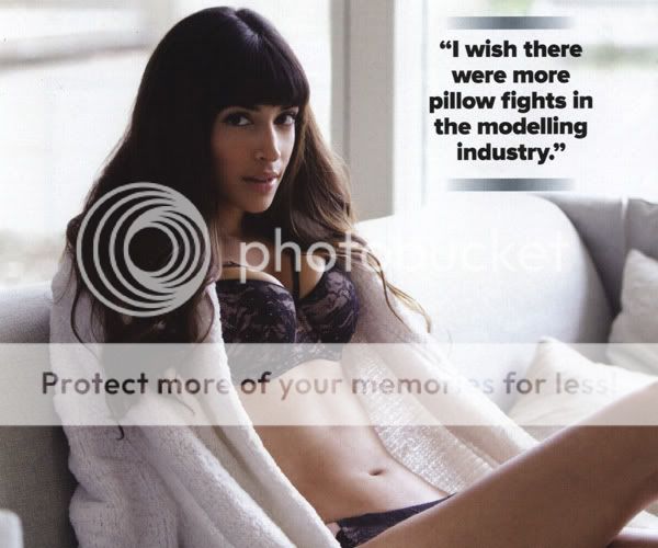 hannah simone maxim underwear. 