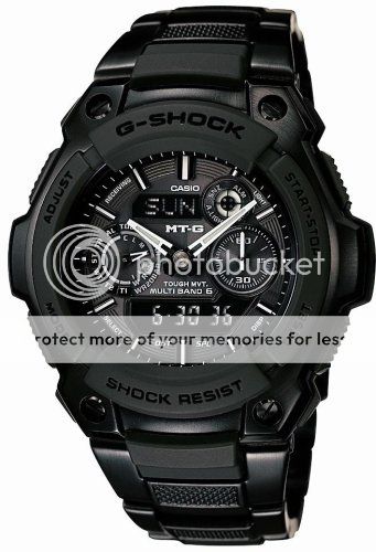   MTG 1500B 1A1JF Tough Solar Radio Controlled Atomic Watch EMS  