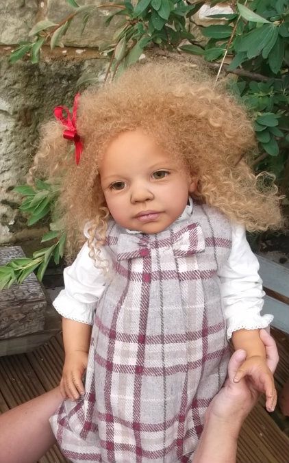 Custom Order Andres Jannie de Lange Reborn Toddler AA African Ethnic 