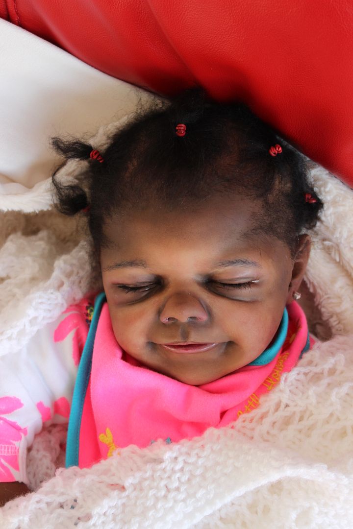 Romie Strydom Jade Reborn Doll Big Baby Girl Ethnic Black AA by Katie Messou