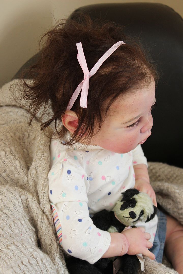 Reborn Big Baby Toddler Doll by Katie Messou Sculpt Angelina by Romie Strydom